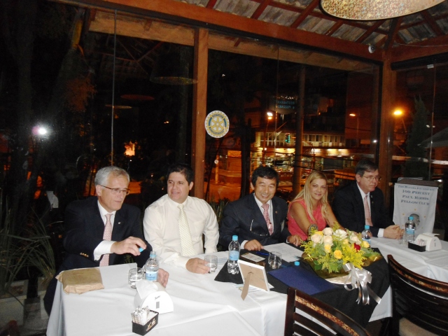Presidente Hanada, Prefeito Bili, Gov.2010-2011 Marcos, Sra Valeria e Comp.Torci